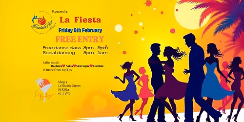 LA FIESTA | Bachata Fever Friday Night Social Dancing