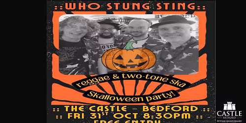 Ska-lloween Party  -  Live Music by 'Who Stung Sting'