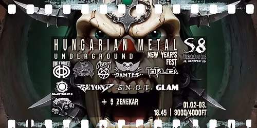 Hungarian Metal Underground | New Year's Fest - S8 Underground Club