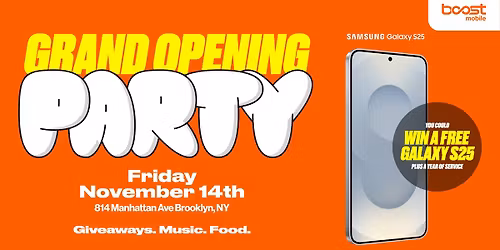 Boost Mobile Grand Opening 11\/14