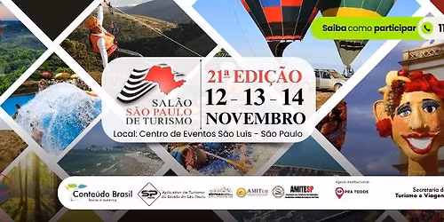 21\u00aa Edi\u00e7\u00e3o -  Sal\u00e3o S\u00e3o Paulo de Turismo 2025