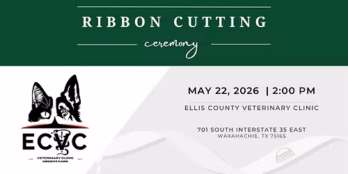 Ribbon Cutting: Ellis County Veterinary Clinic