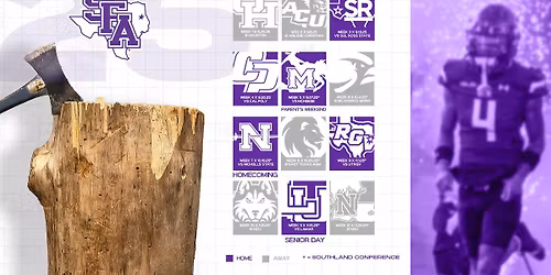 Stephen F. Austin Lumberjacks at Northwestern State Demons Football
