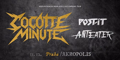COCOTTE MINUTE\/Post-it\/Anteater Praha 2026