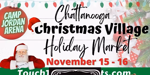 Custom hats made at Christmas Village Holiday Mart