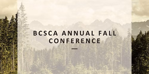BCSCA Annual Fall Conference