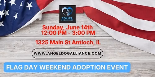 FLAG DAY WEEKEND ADOPTION EVENT - ANTIOCH