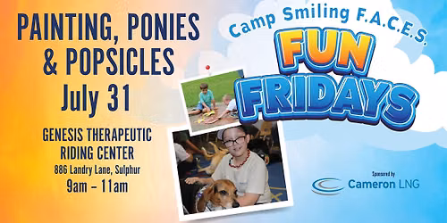Camp Smiling F.A.C.E.S. Fun Fridays: Painting, Ponies & Popsicles