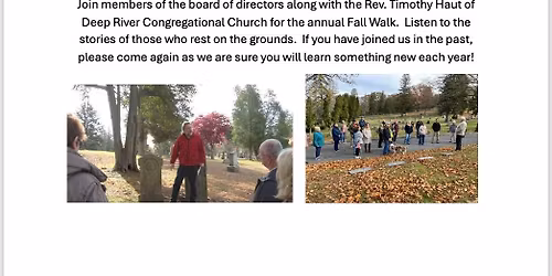 Annual Fall Walk