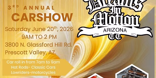 Dreams In Motion 3rd annual car show