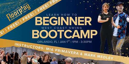 FREE Beginner Swing Dance Bootcamp | Floorplay NYE 2025