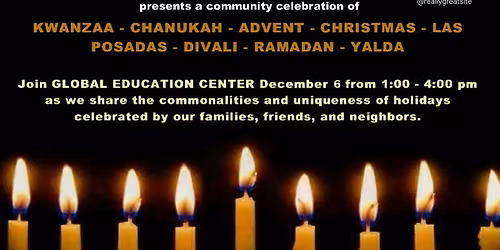 Festival of Lights: A Community Celebration of Global Holiday Traditions