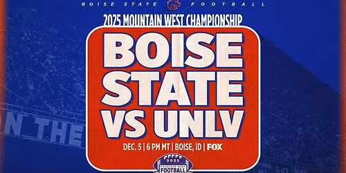Mountain West Football Championship: Boise State vs UNLV