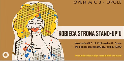 Kobieca Strona Stand up'u 3 - open mic