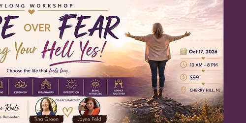 Hope Over Fear - Living Your Hell Yes!