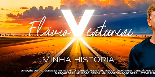 FL\u00c1VIO VENTURINI - 50 ANOS no Teatro do Bourbon Country | Porto Alegre\/RS
