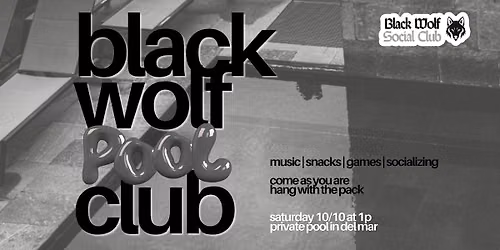 black wolf pool club