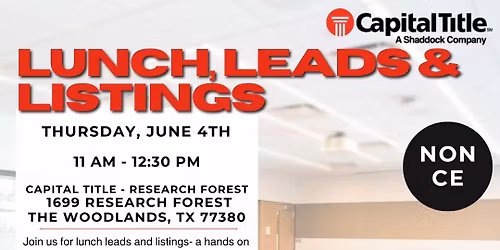 Lunch, Leads and Listings with Flueid Pro