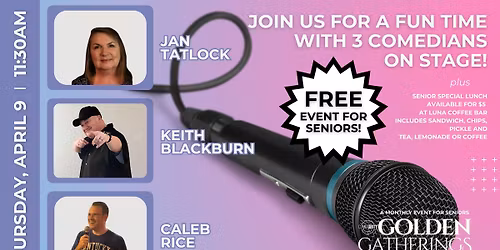 TRIPLE THE LAUGHS \/ A GOLDEN GATHERINGS EVENT