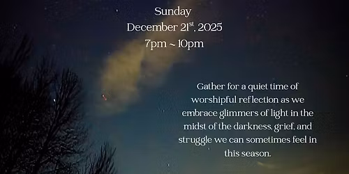 Longest Night Service