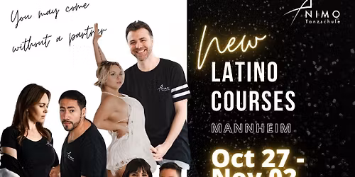 New courses- Bachata, Salsa ON1, Salsa Cubana