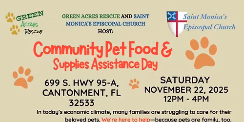 Community Pet Food & Supplies Assistance Day
