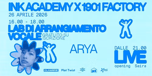 ARYA \u2013 Voice Lab & Live @ Ink Club