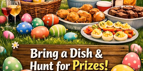 Adult Easter Egg Hunt & Potluck 