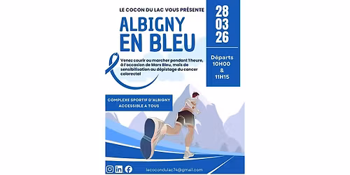 Albigny en Bleu - Course & Marche caritative