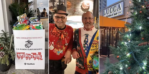 Brunch with Santa at Lucca in Oak Brook