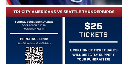 Jr Americans Girls Hockey fundraiser