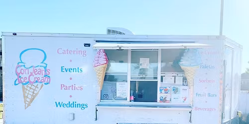 Cori Jean Ice Cream Serving at The Crossvine Community Pool