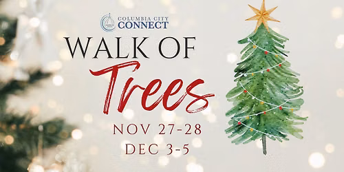 Columbia City Connect's Walk of Trees