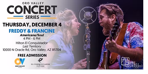 Freddy & Francine (Oro Valley Concert Series)