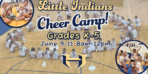 Little Indians Summer Cheer Camp!