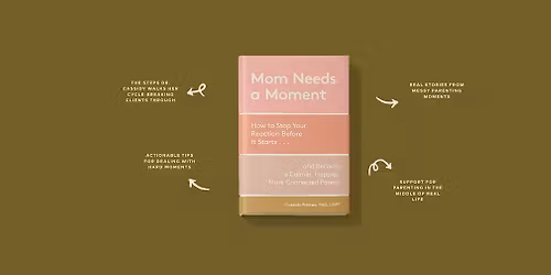 Mom Needs a Moment w\/ Dr. Cassidy | Book Signing