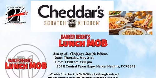 May Lunch MOB - Cheddar's Scratch Kitchen