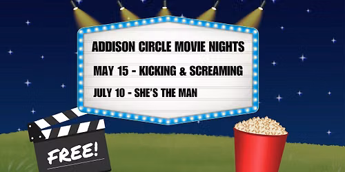 Addison Circle Movie Nights