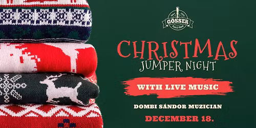 Christmas Jumper Night with Live Music | December 18
