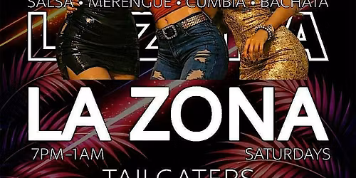 La Zona Live Salsa Every Saturdays at Tailgaters in Antioch