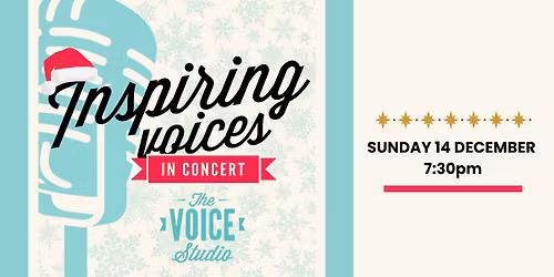 THE VOICE STUDIO SENIORS IN CONCERT \u2013 Inspiring Voices (Seniors)