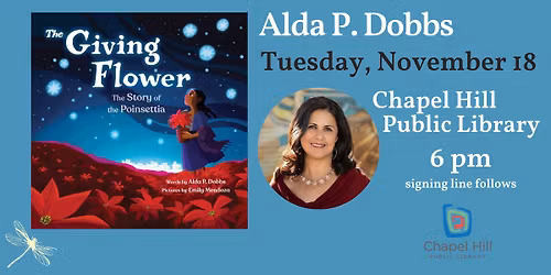 OFFSITE EVENT! Alda P. Dobbs presents THE GIVING FLOWER at Chapel Hill Public Library