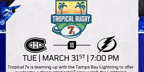 Tampa Bay Lightning vs. Montreal Canadiens