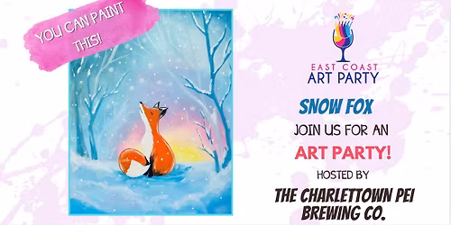 Art Party 1119 \u2013 Snow Fox \u2013 The PEI Brewing Company \u2013 Charlottetown