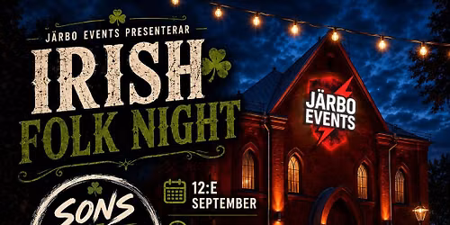 Irish Folk Night featuring Sons of Pete