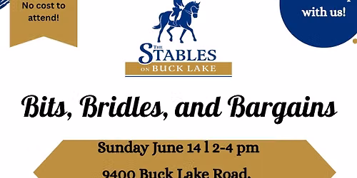 Bits, Bridles & Bargains Tack Sale