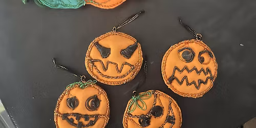 Wire & Fabric Pumpkins \ud83c\udf83