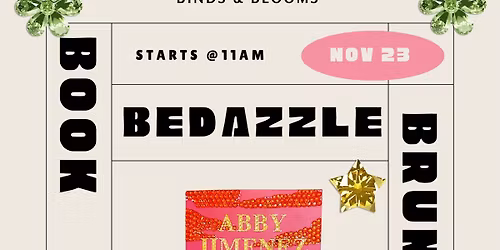 Book Bedazzle Brunch
