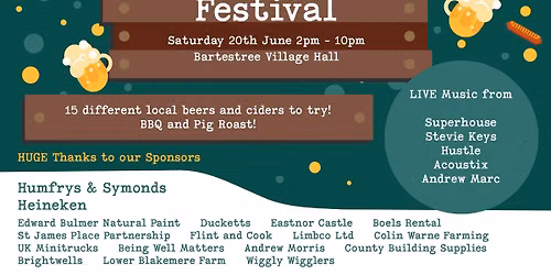 Bartestree Beer and Cider Festival 