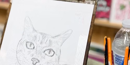 8\/21 \u2728 Watercolor Pet Portrait Workshop W\/ Alex